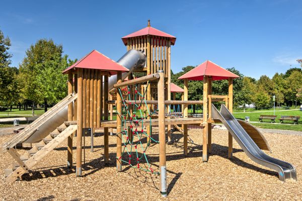 Playground Mulch Installation in Powhatan