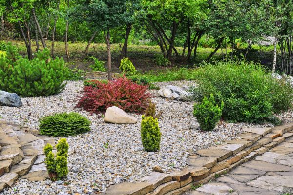Rock Landscaping in Powhatan