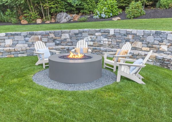Fire Pit Landscaping in Powhatan