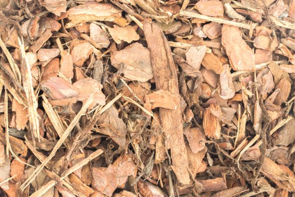 Bark Mulch Installation in Powhatan