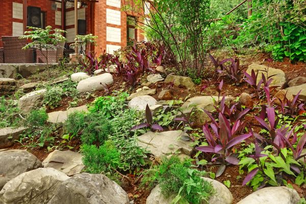 Rock Garden Landscaping in Powhatan